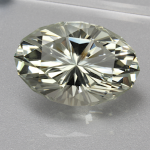 Oval Concave Prasiolite