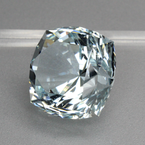 Square Cushion Double Barion Aquamarine