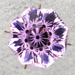 Amethyst Flower Fantasy cut