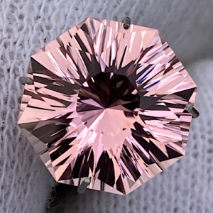 Pink Concave Octagon Tourmaline
