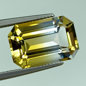 Bi-Colour Golden Quartz