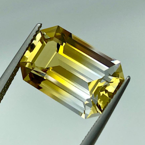 Bi-Colour Golden Quartz