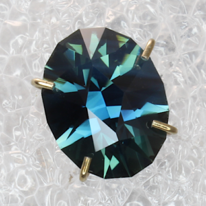 Oval Teal Sapphire