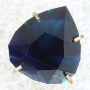 Midnight Blue Pear Sapphire