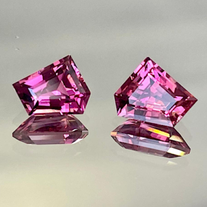 Rubellite Tourmaline Pair