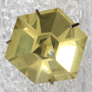 Cube Illusion Citrine