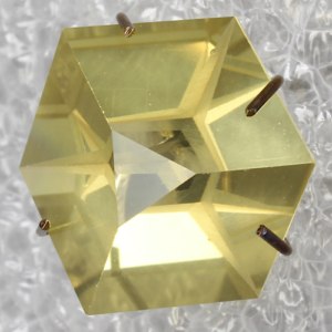 Cube Illusion Citrine