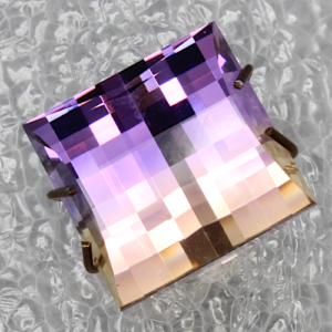 Square Pixel Ametrine