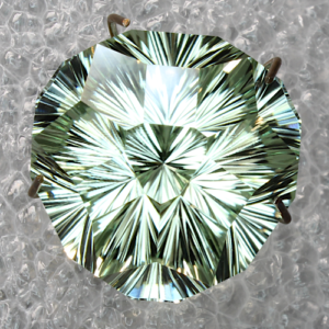 Prasiolite Concave