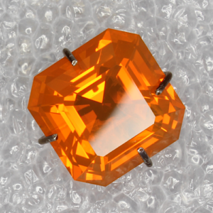 Asscher Fire Opal