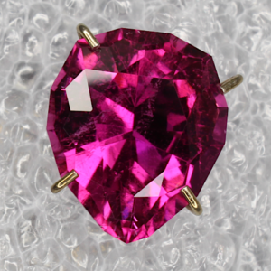 Rubellite Tourmaline Heart