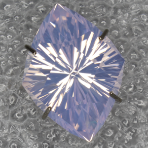 Concave Lavender Checker Quartz