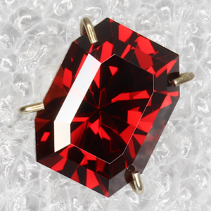 Malaya Rectangular garnet