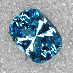 Swiss Blue Topaz Cushion