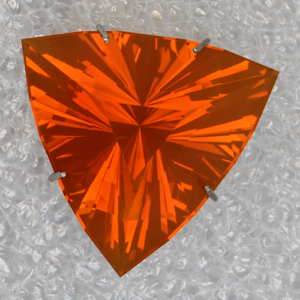 Fire Opal Trillion