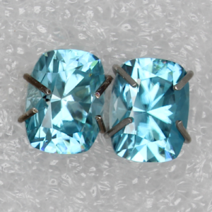 Cushion Blue Zircon