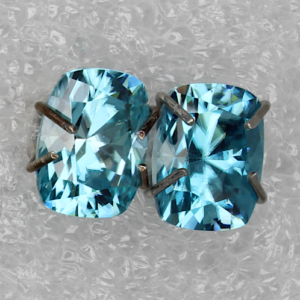 Cushion Blue Zircon