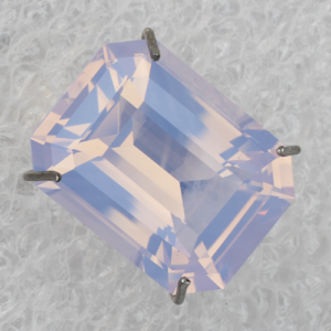 Emerald Cut Lavender Quartz