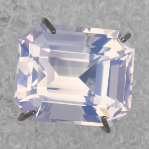Lavender Quartz Emerald Cut