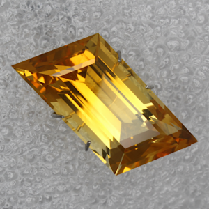 Rhomboid Citrine