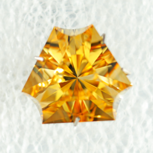Concave Trillion Citrine