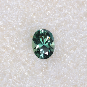 Teal Oval Sapphire