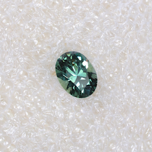 Teal Oval Sapphire
