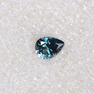 Teal Pear Sapphire