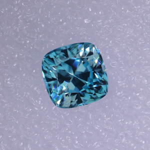 Blue Zircon Cushion