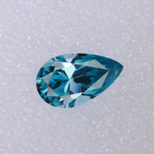 Blue Zircon Pear