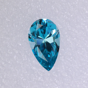 Blue Zircon Pear