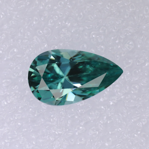 Pear Ocean Green Zircon