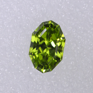 Peridot Angled Oval