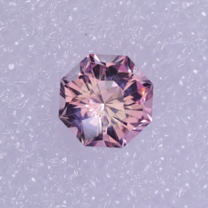 Pink Tourmaline octagon